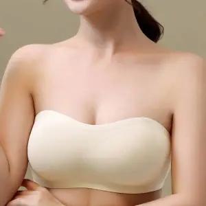 TBZ 노끈브라 심리스 브라 노와이어 브라렛 라텍스패드