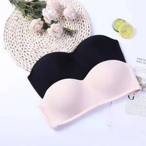 TBZ 튜브탑겸용브라 심리스 브라 노와이어 브라렛 라텍스