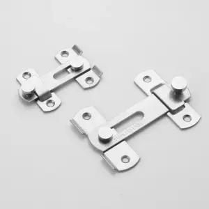 스텐 판걸고리 문 잠금 걸쇠 창고 도어 고정 경첩 금속 안전