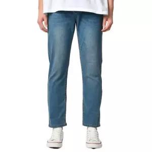 [핫코드]남자 청바지 스판 일자핏 빅사이즈 워싱진 HC094