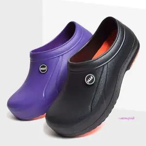 초경량 안전슬리퍼 조리화 다용도신발 방수 위생화yza504