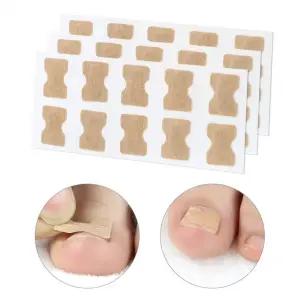 내성발톱 교정 테이프 10개 발가락 휨방지 통증완화 압박 투명 붙이는 족부 케어