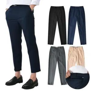 [핫코드]숏/기본 2단기장 남자 옆밴드 슬랙스 빅사이즈