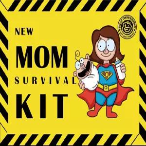 새로운 엄마 생존 키트 위한 재미있는 개그 선물 부모님 될 산후