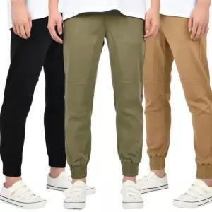 [핫코드]남자 밴딩 무릎 절개 조거 팬츠 바지 3컬러 HC267