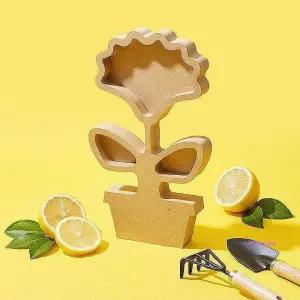 우드공예 10개 MDF 카네이션 모스화분nop250