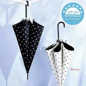 2500 UV 땡땡이 햇빛가리개 양 자동 암막 장우산 암막양nop907