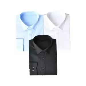 [핫코드]남자 슬림핏 정장 와이셔츠 빅사이즈 3컬러 MS51-56