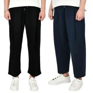 [핫코드]남자 밴딩 네츄럴 와이드 팬츠 스판 바지 7컬러 HC923