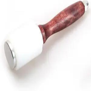 나무 손잡이 나일론 망치 재봉 가죽 소가죽 도구 키트 도장용 공예 조각용