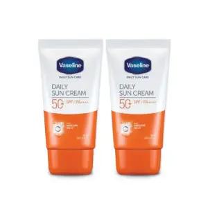이지하우스 코스픽 바세린 데일리 선케어 선크림 SPF50+ 50ml 2개 촉촉한 저자극 선크림+ 882331