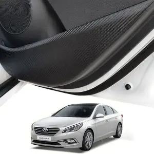 [하프클럽/]YF소나타 카본 도어커버 스크래치방지몰딩