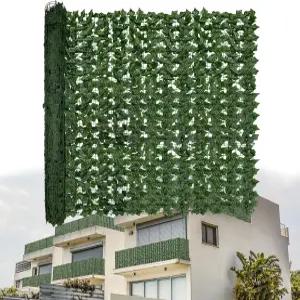 B0FDLC6XMZDOPGIB 인공 비 프라이버시 울타리 화면 실내 및 실외 녹색 배경 정원 녹화 장식에 사용되는 40