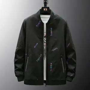 키체샵 남자 캐주얼 빅사이즈 트렌드 고급 상의 봄가을 재킷 바람막이 점퍼 아우터 HO3