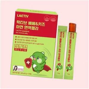 락티브 베베 키즈 어린이 아연 면역젤리 30포 (1개월분) 4209923
