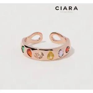 [씨아라]CIARA 14K Mantova 컬러 빅캐럿 볼드 반지(GoldPlated)