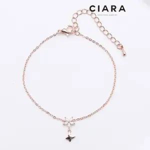 [씨아라]CIARA 14K Dairago 데이지 버터플라이 팔찌(GoldPlated)