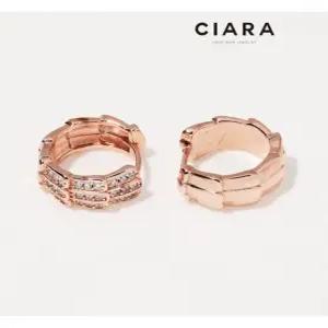[씨아라]CIARA 14K Mantova 뜨레라인 풀샤이닝 볼드 귀걸이(GoldPlated)