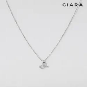 [씨아라]CIARA 14K Saviano 하프샤이닝 하트벨 목걸이(GoldPlated)