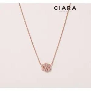 [씨아라]CIARA 14K Prato 피프틴 오블롱 CR 목걸이(GoldPlated)