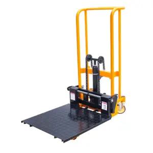 지게차 유압 리프트 운반 스태커 가정용 핸드카트 하역 포크리프트