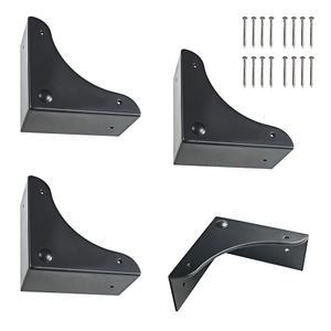 금속 상자 모서리 보호대, 4개 코너 가드 책상 상자 모서리 안전 장식 보호대 안전 가드 캐비닛 케이스 나무 가구 하드웨어용 금속 모서리 범퍼