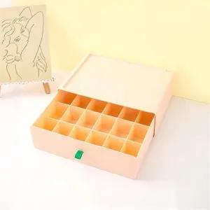 18 그리드 양말 보관함 서랍형 침실 옷장 세트 속옷 보관함색상 A 크기 32.522.510CM