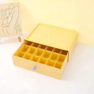 18 그리드 양말 보관함 서랍형 침실 옷장 세트 속옷 보관함색상 B 크기 32.522.510CM