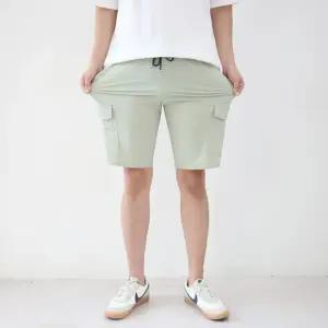 [엠클로]남자 여름 냉장고 반바지 아이스 카고 스판 밴딩 바지