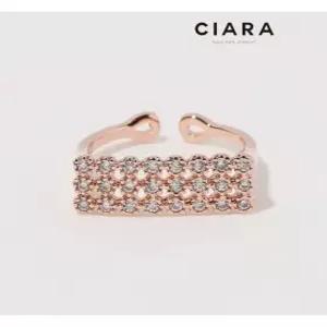 [씨아라]CIARA 14K Casoria 뜨레 샤이닝 스틱라인 반지(GoldPlated)