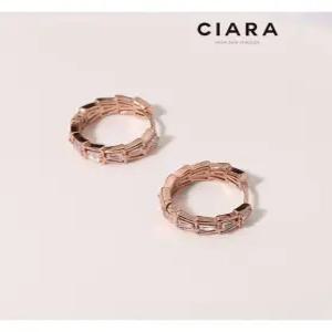 [씨아라]CIARA 14K Prato 애로우휠 원터치 귀걸이(GoldPlated)