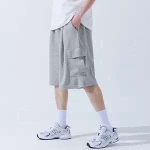 [탑보이][탑보이] 루즈핏 카고 밴딩 버뮤다 팬츠 (JW618)