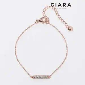 [씨아라]CIARA 14K Dairago 풀샤이닝 라운드스틱캔디 팔찌(GoldPlated)