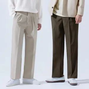 [탑보이][탑보이] 포시즌 롱 뒷밴딩 와이드 슬랙스 (HT008)