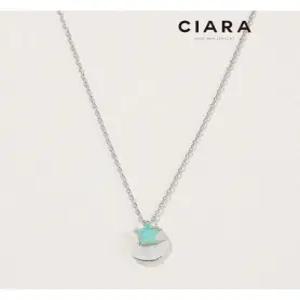 [씨아라]CIARA 14K Ariccia 자개포인트 문스타 목걸이(GoldPlated)