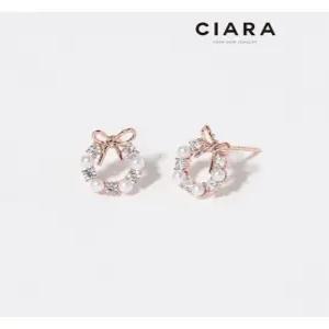 [씨아라]CIARA 14K Nerola 써클리본 캐럿