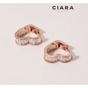 [씨아라]CIARA 14K Messina 빅볼드 하트셰입 원터치 귀걸이(GoldPlated)
