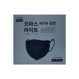 코마스 KF-94 검정 대형 1매입 x 50매(1박스)