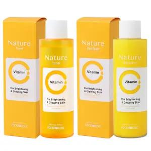 자연의 레몬 비타민으로 생기 충전 스킨 1개 로션 1개