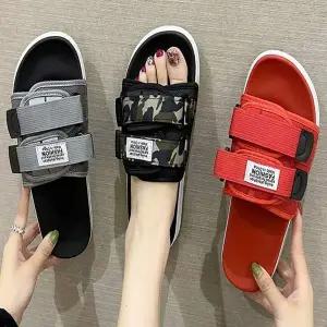 남녀공용 3컬러 여름슬리퍼 베이직 찍찍이 커플슬리퍼