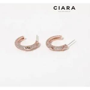 [씨아라]CIARA 14K Gorga 블링스타 풀샤이닝 귀걸이(SilverPin)