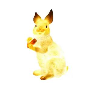 토끼 정원등 동물 화단 인테리어 무드등 동물등 펜션 야외 토끼등