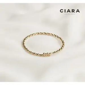 [씨아라]CIARA 16K Brianza 샤이닝스톤볼 팔찌(GoldPlated)