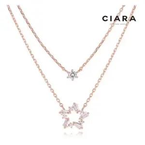 [씨아라]CIARA 14K Cesena 샤이닝스타 목걸이(GoldPlated)