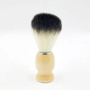 페이스소품 우드 핸들 면도 거품 브러쉬 남성 쉐이빙 뷰티 도구