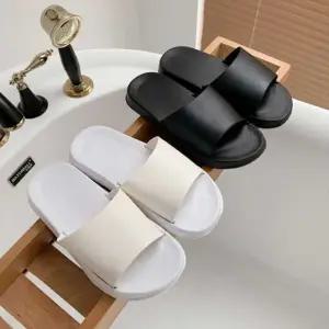 남녀공용 베이직 슬리퍼 무지 바캉스 캐주얼 커플슈즈