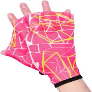 수영 훈련용 장갑 1쌍 수중 피트니스 방수 웹 수영장용