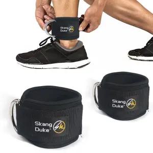 블랙 발목스트랩 헬스용품 발목보호대 아대 하체운동