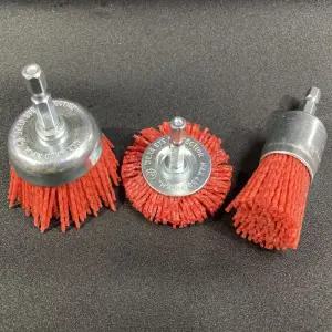 녹 제거 나일론 브러쉬 3PCS 1세트