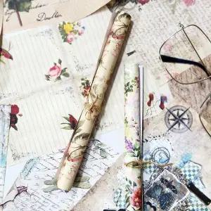 [골드스마일]사진배경지 촬영용 빈티지 배경지 꽃